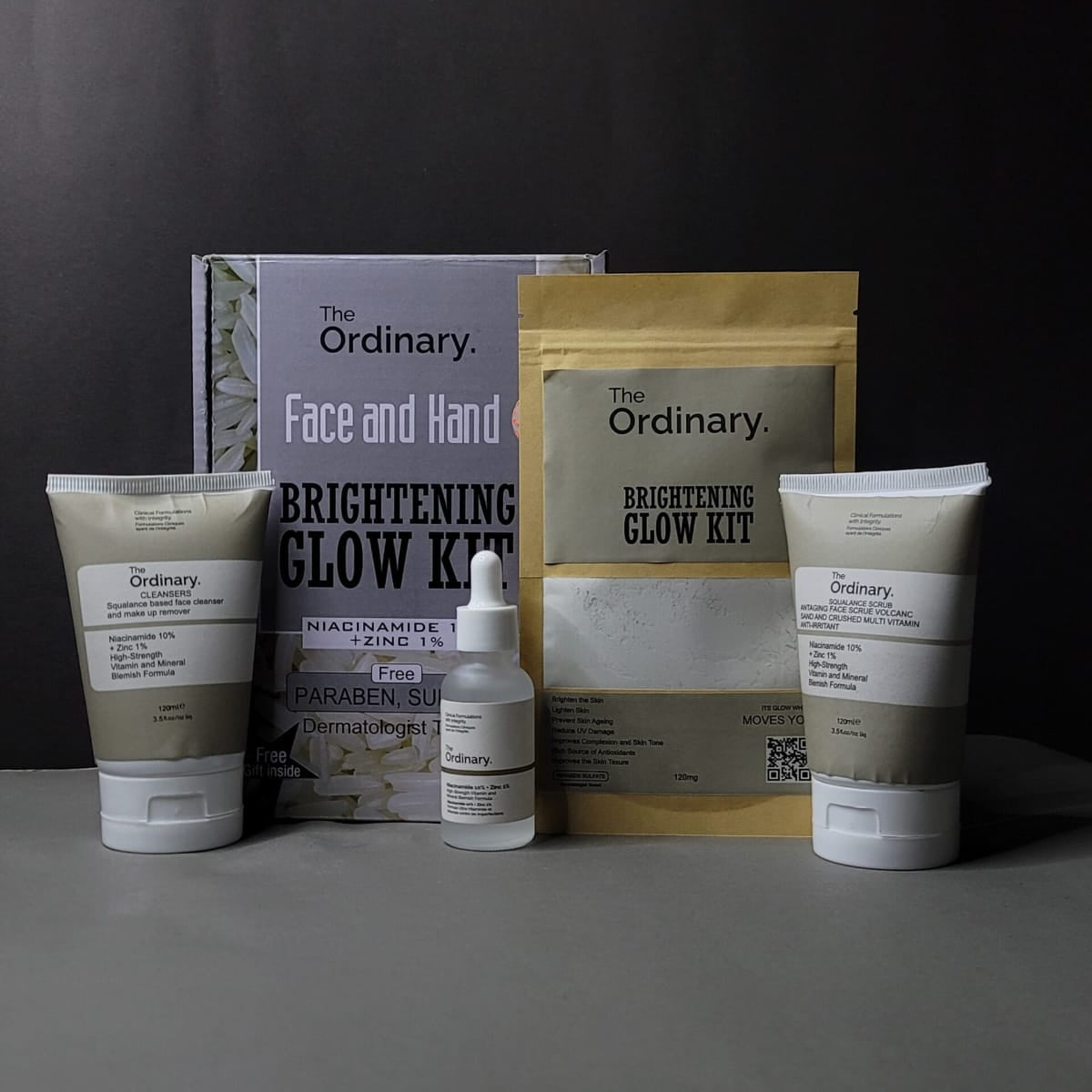 The Ordinary Face & Hand Brightening Glow Kit