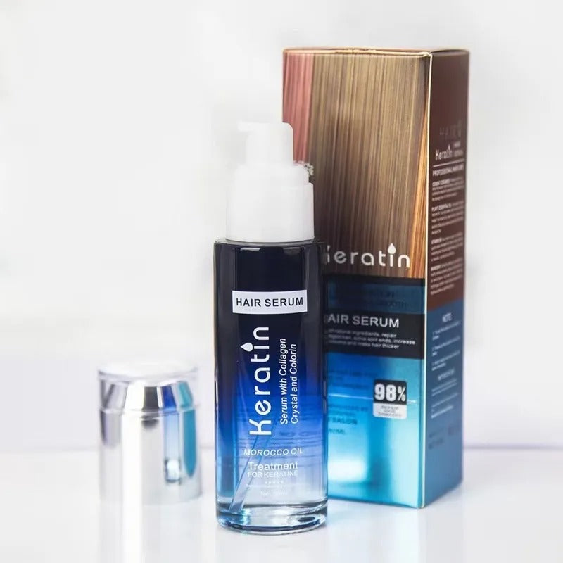Keratin Hair Serum with Collagen & Morocco Oil