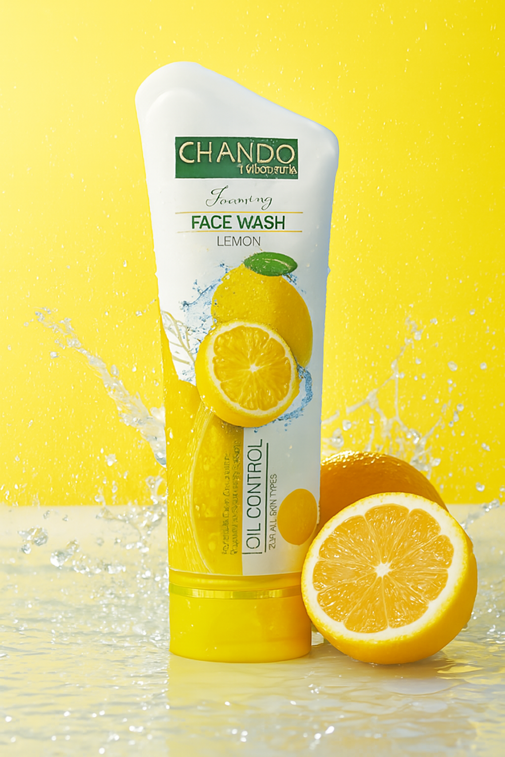 Chando Natural Foaming Face Wash Lemon