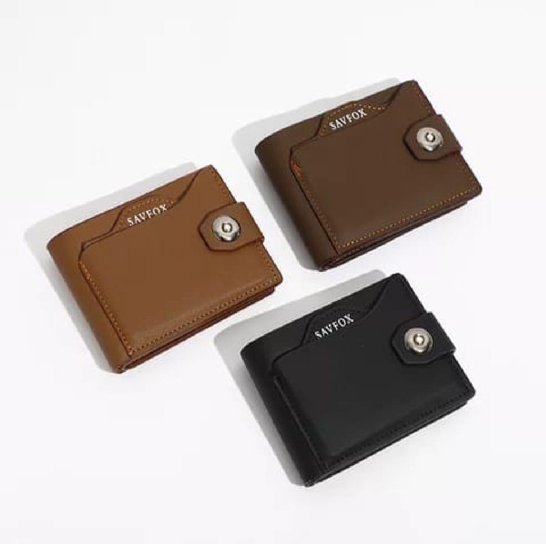 PU Leather Outlet Pocket Card Holder Wallet