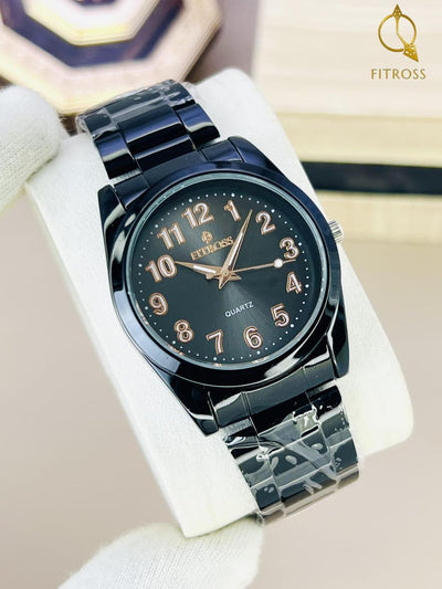 Men's Quartz Water Resistant Chain Strap Watch