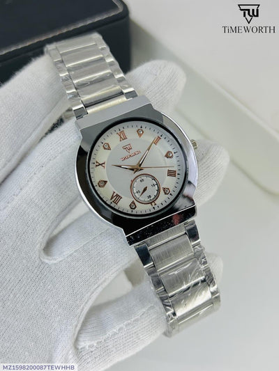 Men's Water Resistant Quartz Chain Watch