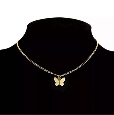 1 Pc Alloy Gold Plated Elegant Butterfly Design Pendant
