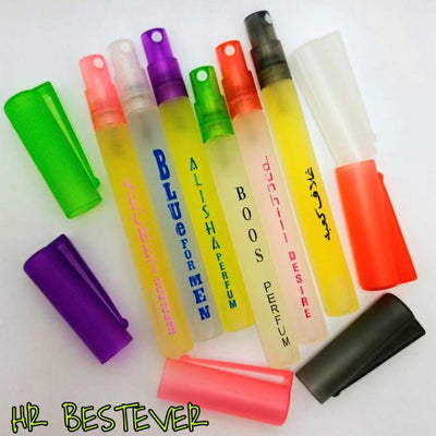 Set of 6 different Fragrances Pocket Sized Perfumes