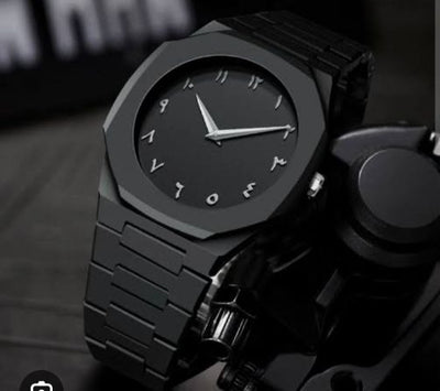 Full Black Aura Quartz Watch