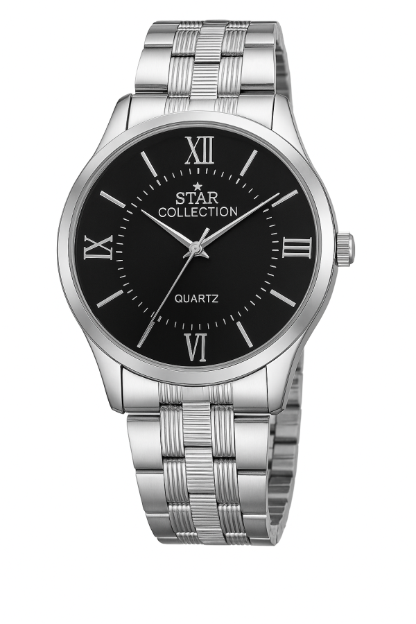 Star Collection Men’s Stainless Steel Watch