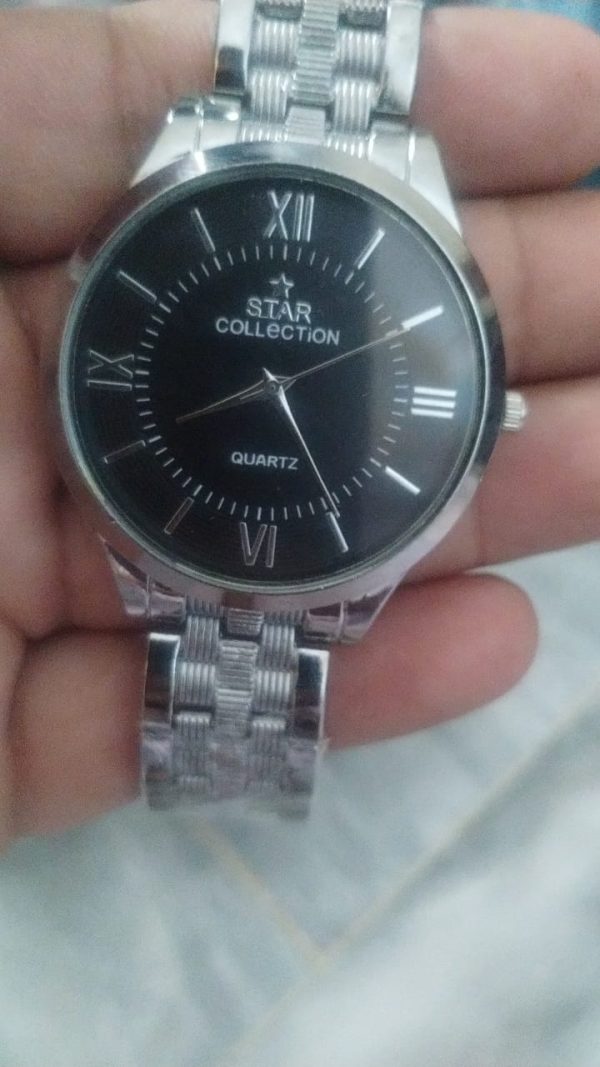 Star Collection Men’s Stainless Steel Watch